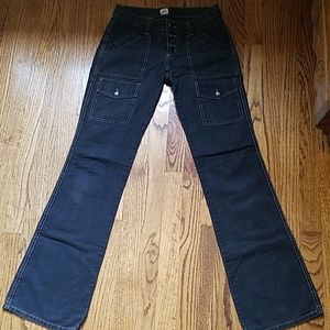 Joie Black Cargo Flares